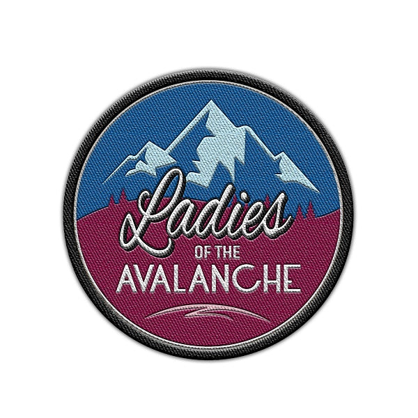 Ladies Of The Avalanche Embroidered Patch