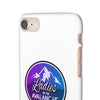 Ladies Of The Avalanche Gradient Colors Snap Phone Case In White