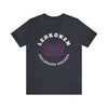 Lehkonen 62 Colorado Hockey Number Arch Design Unisex T-Shirt