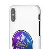 Ladies Of The Avalanche Gradient Colors Snap Phone Case In White