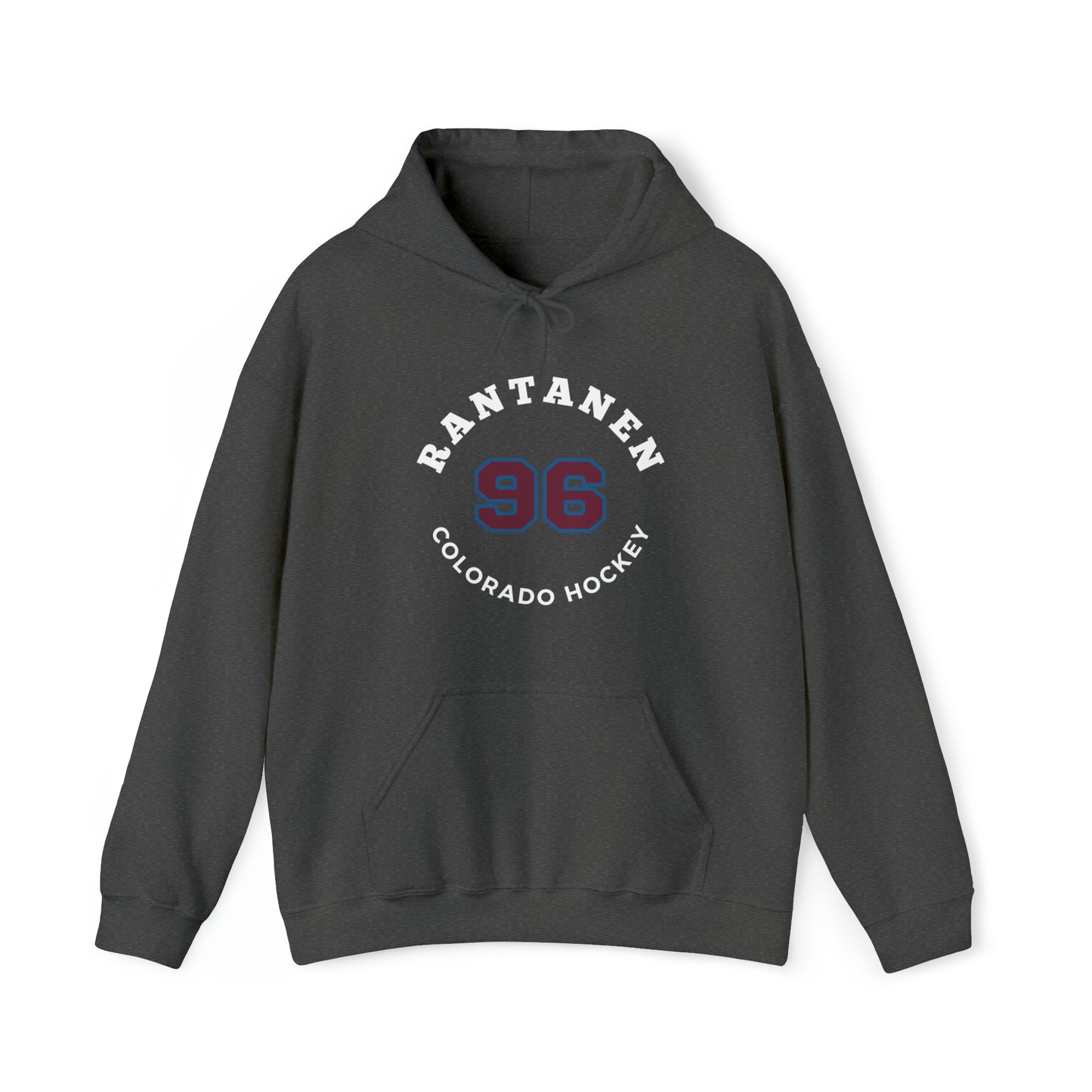 Rantanen 96 Colorado Hockey Number Arch Design Unisex Hooded Sweatshirt