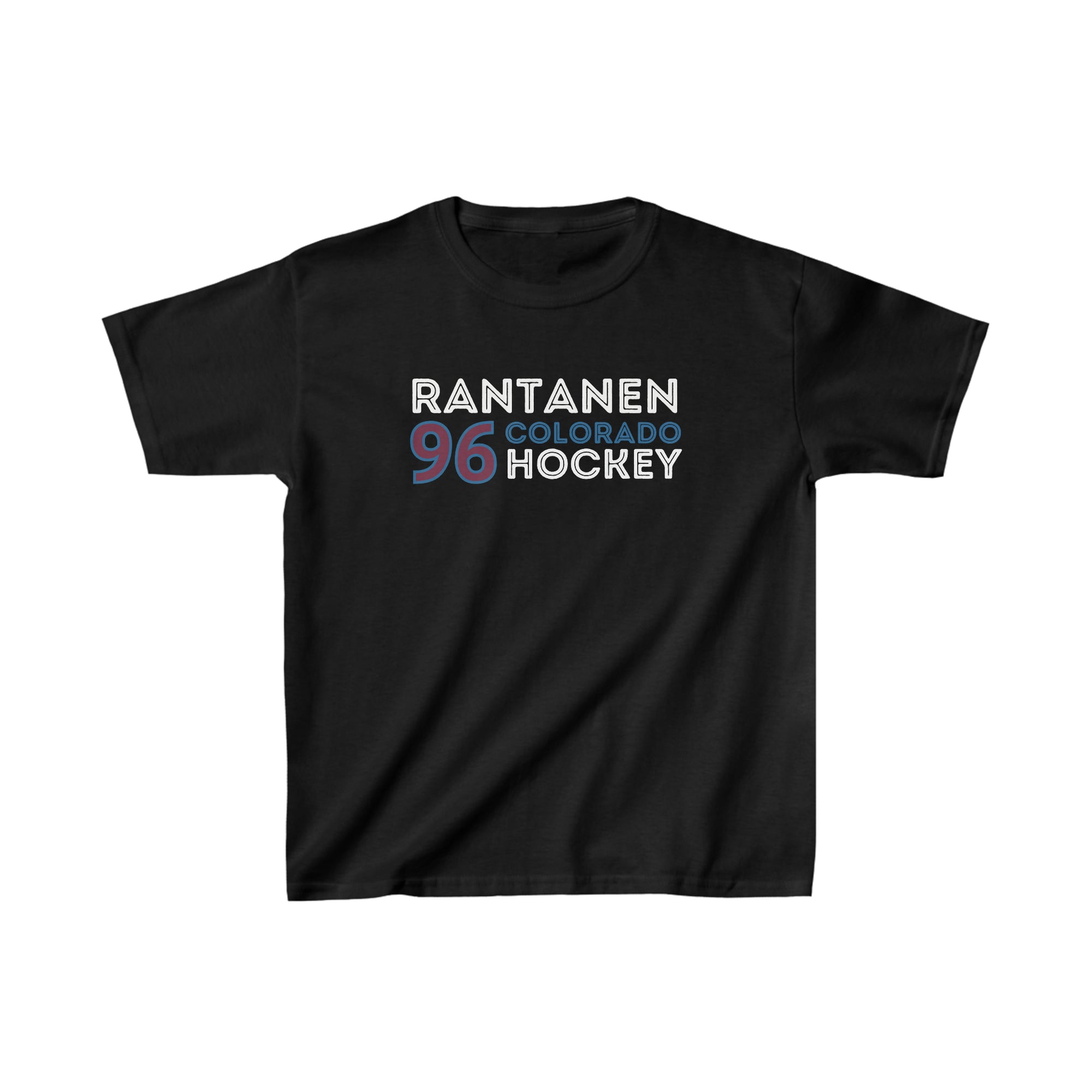 Rantanen 96 Colorado Hockey Grafitti Wall Design Kids Tee