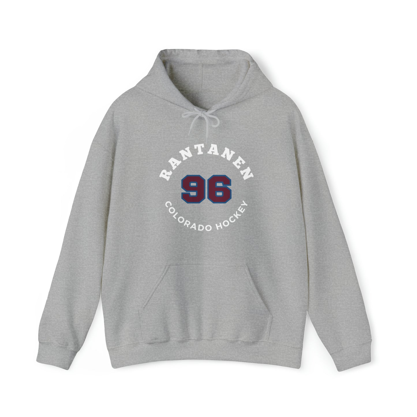 Rantanen 96 Colorado Hockey Number Arch Design Unisex Hooded Sweatshirt