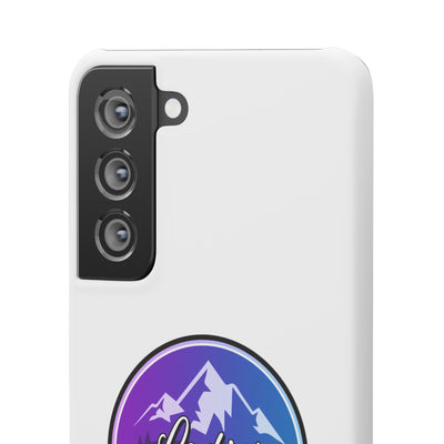 Ladies Of The Avalanche Gradient Colors Snap Phone Case In White