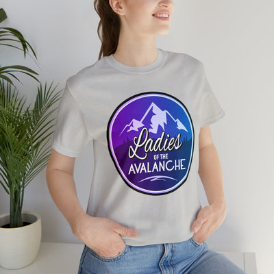 Ladies Of The Avalanche Gradient Colors Unisex Fit T-Shirt