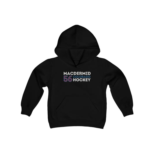 MacDermid 56 Colorado Hockey Grafitti Wall Design Youth Hooded Sweatshirt