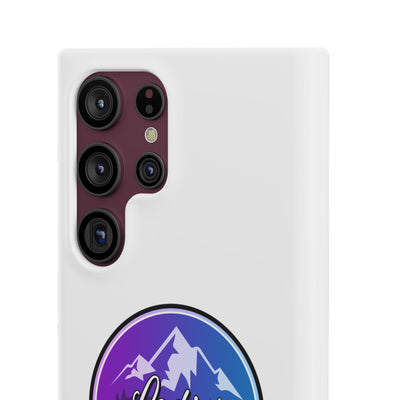 Ladies Of The Avalanche Gradient Colors Snap Phone Case In White