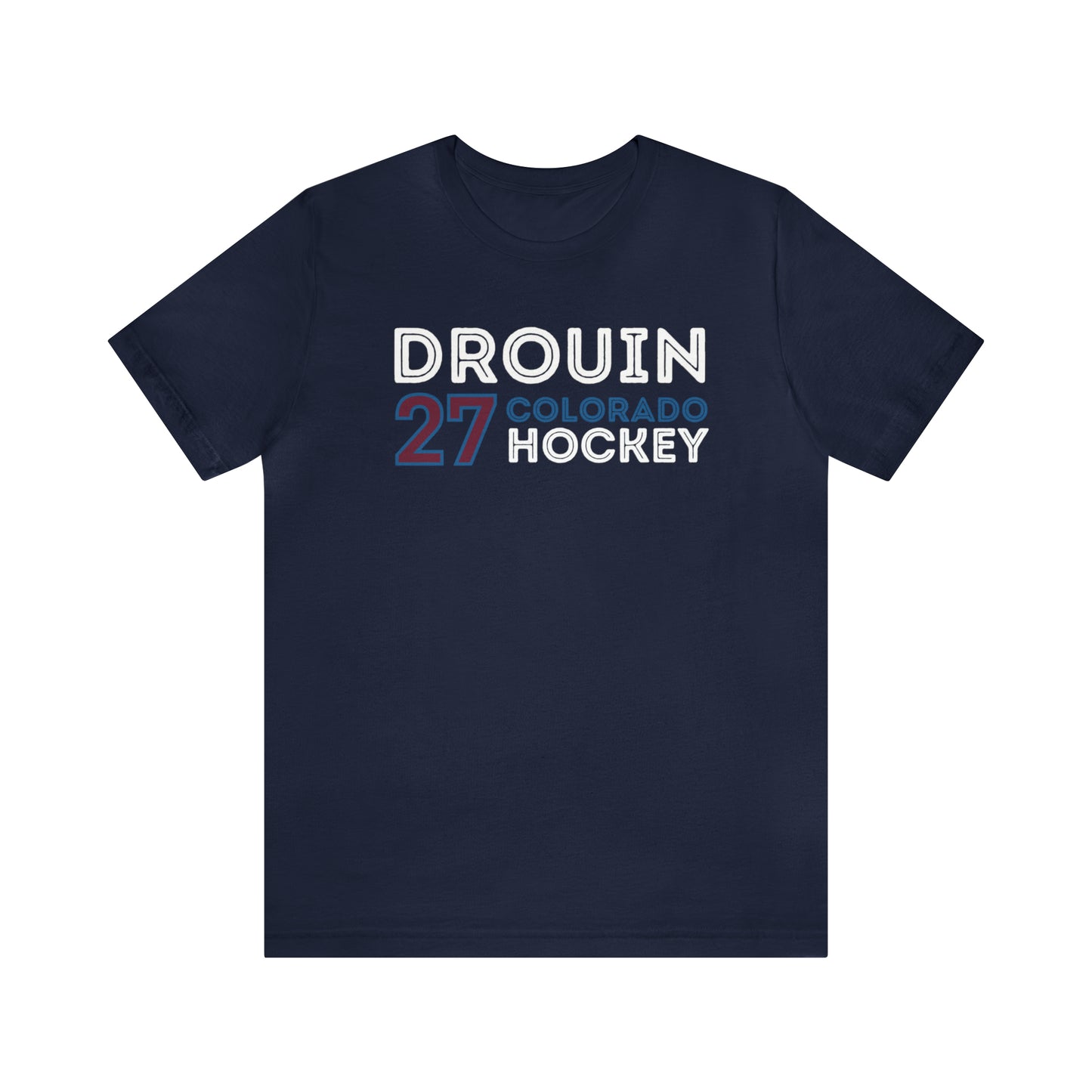 Jonathan Drouin T-Shirt 27 Colorado Hockey Grafitti Wall Design Unisex