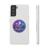 Ladies Of The Avalanche Gradient Colors Snap Phone Case In White