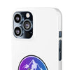 Ladies Of The Avalanche Gradient Colors Snap Phone Case In White