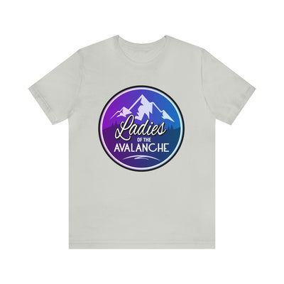 Ladies Of The Avalanche Gradient Colors Unisex Fit T-Shirt