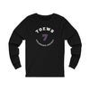 Toews 7 Colorado Hockey Number Arch Design Unisex Jersey Long Sleeve Shirt