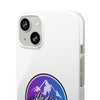 Ladies Of The Avalanche Gradient Colors Snap Phone Case In White