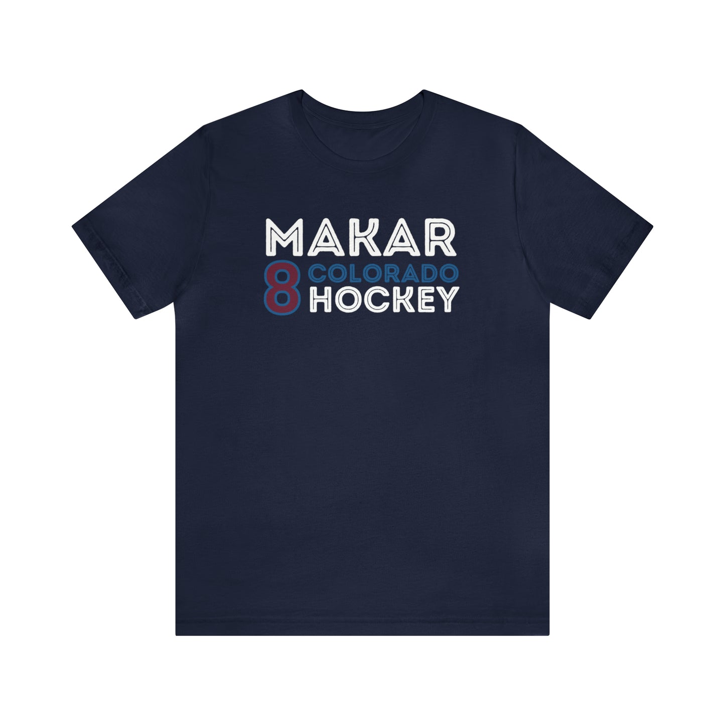 Cale Makar T-Shirt 8 Colorado Hockey Grafitti Wall Design Unisex