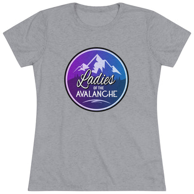 Ladies Of The Avalanche Gradient Colors Women's Triblend T-Shirt