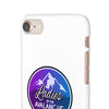 Ladies Of The Avalanche Gradient Colors Snap Phone Case In White