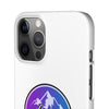 Ladies Of The Avalanche Gradient Colors Snap Phone Case In White