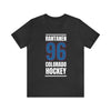 Rantanen 96 Colorado Hockey Blue Vertical Design Unisex T-Shirt