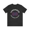 Lehkonen 62 Colorado Hockey Number Arch Design Unisex T-Shirt