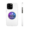 Ladies Of The Avalanche Gradient Colors Snap Phone Case In White