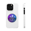 Ladies Of The Avalanche Gradient Colors Snap Phone Case In White