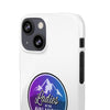 Ladies Of The Avalanche Gradient Colors Snap Phone Case In White