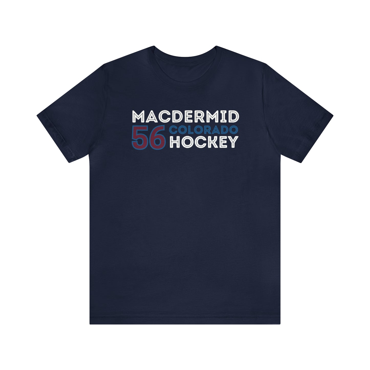 Kurtis MacDermid T-Shirt 56 Colorado Hockey Grafitti Wall Design Unisex