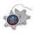 Ladies Of The Avalanche Pewter Snowflake Ornament