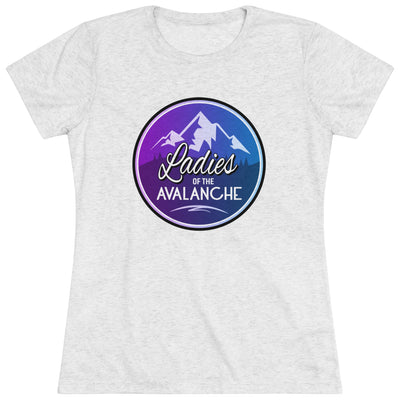 Ladies Of The Avalanche Gradient Colors Women's Triblend T-Shirt