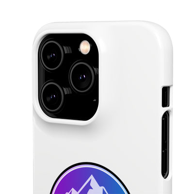 Ladies Of The Avalanche Gradient Colors Snap Phone Case In White