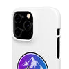 Ladies Of The Avalanche Gradient Colors Snap Phone Case In White