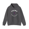 Toews 7 Colorado Hockey Number Arch Design Unisex Hooded Sweatshirt