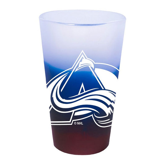 Colorado Avalanche Fashion Silicone Pint Glass, 16 oz