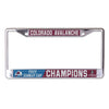 Colorado Avalanche Stanley Cup Champ License Plate Frame