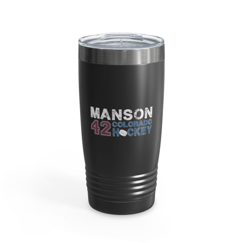 Manson 42 Colorado Hockey Ringneck Tumbler, 20 oz