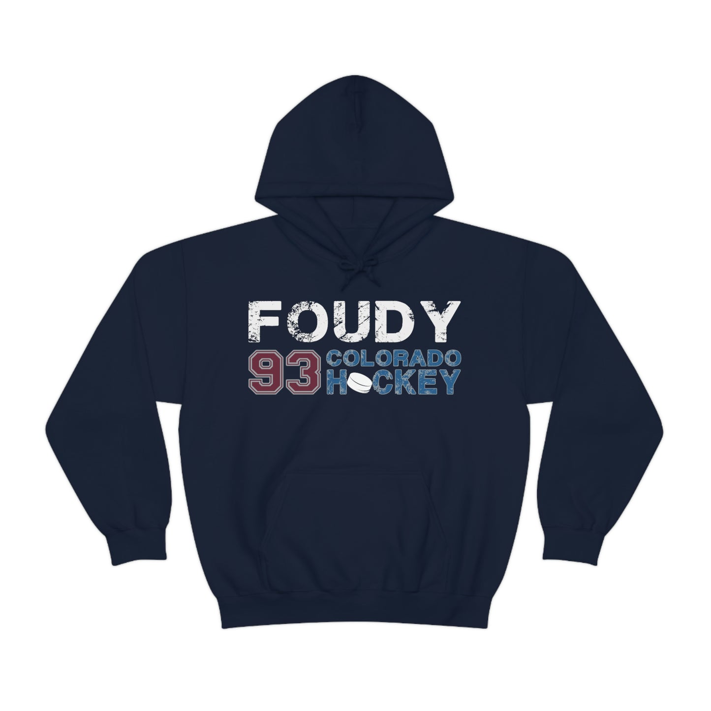 Foudy 93 Colorado Hockey Unisex Hooded Sweatshirt