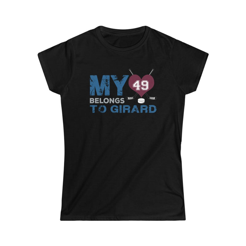 My Heart Belongs To Girard Women's Softstyle Tee