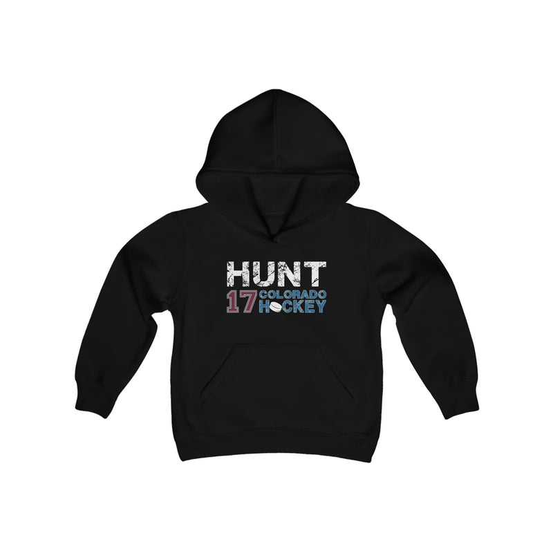 Hunt 17 Colorado Hockey Youth Hooded Sweatshirt