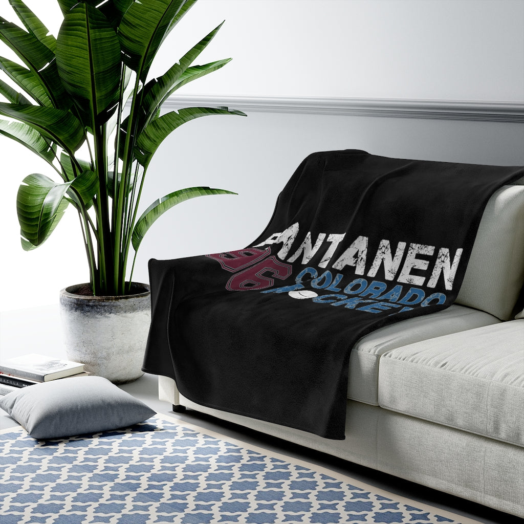 Rantanen 96 Colorado Hockey Velveteen Plush Blanket