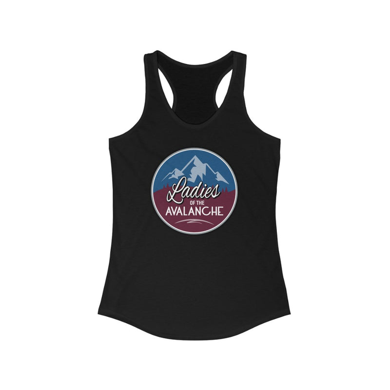 Ladies Of The Avalanche Women's Ideal Racerback Tank Top