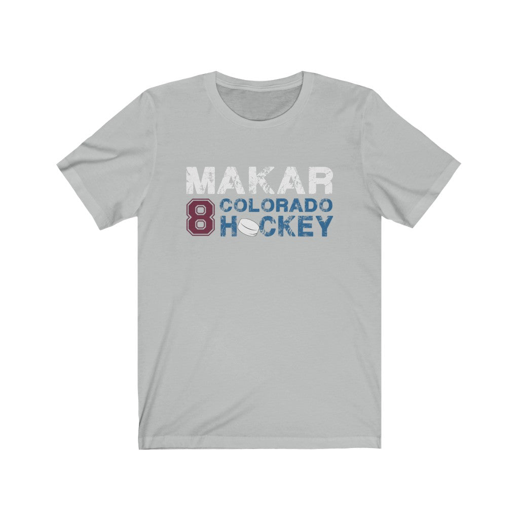 Makar 8 Colorado Hockey Unisex Jersey Tee