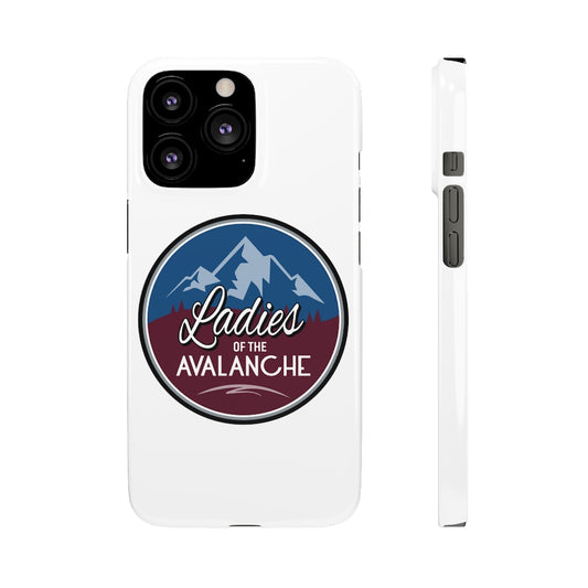 Ladies Of The Avalanche Snap Phone Cases In White