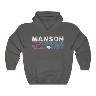 Manson 42 Colorado Hockey Unisex Hooded Sweatshirt