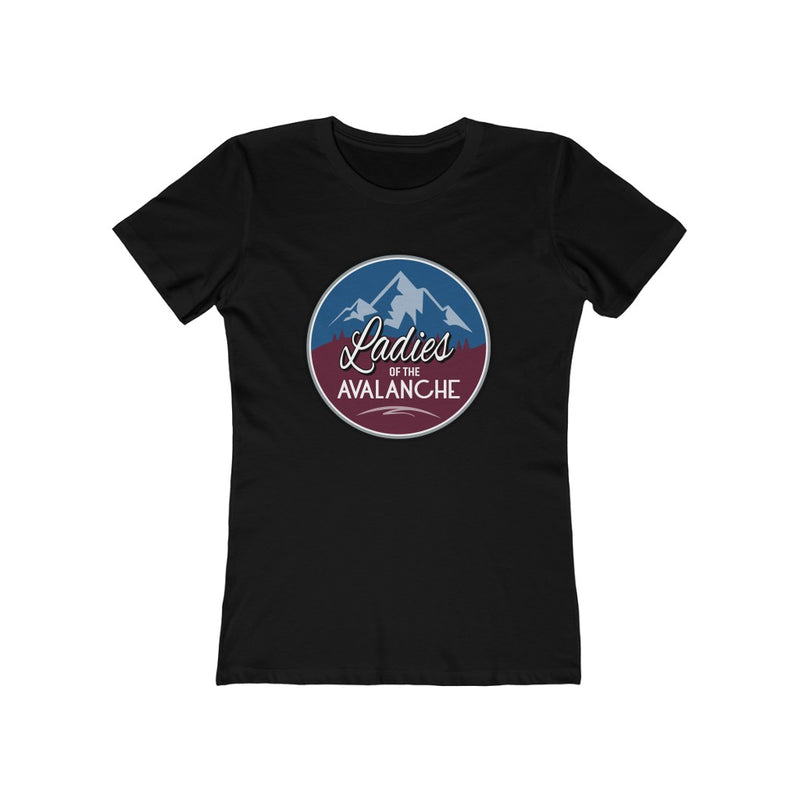 Ladies Of The Avalanche Women's Slim Fit Boyfriend Tee