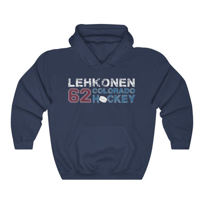 Lehkonen 62 Colorado Hockey Unisex Hooded Sweatshirt