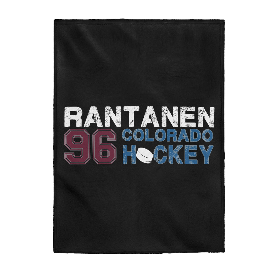 Rantanen 96 Colorado Hockey Velveteen Plush Blanket