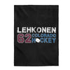 Lehkonen 62 Colorado Hockey Velveteen Plush Blanket