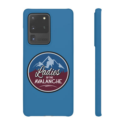 Ladies Of The Avalanche Snap Phone Cases In Blue