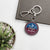 Ladies Of The Avalanche Keyring Tag In Burgundy