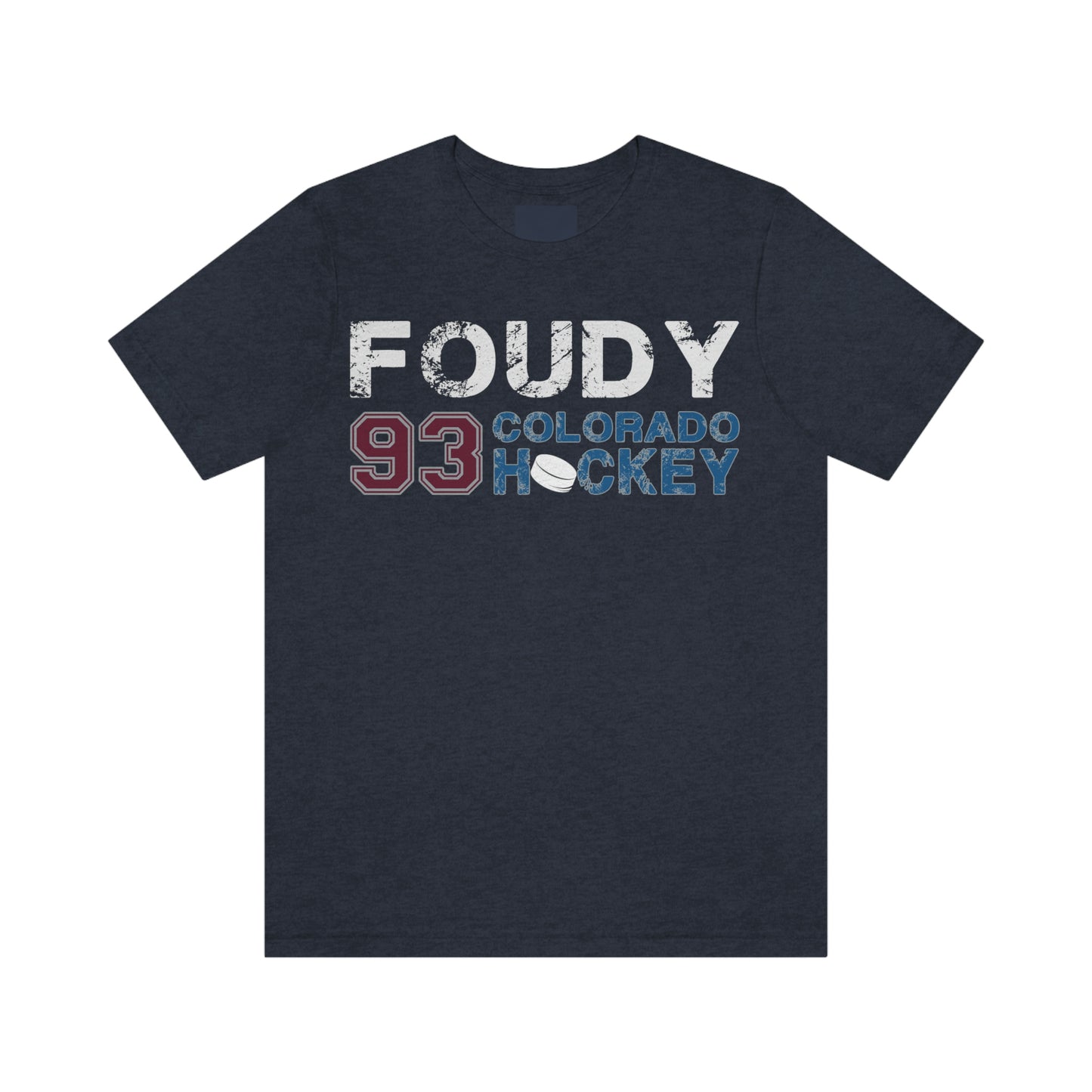 Foudy 93 Colorado Hockey Unisex Jersey Tee